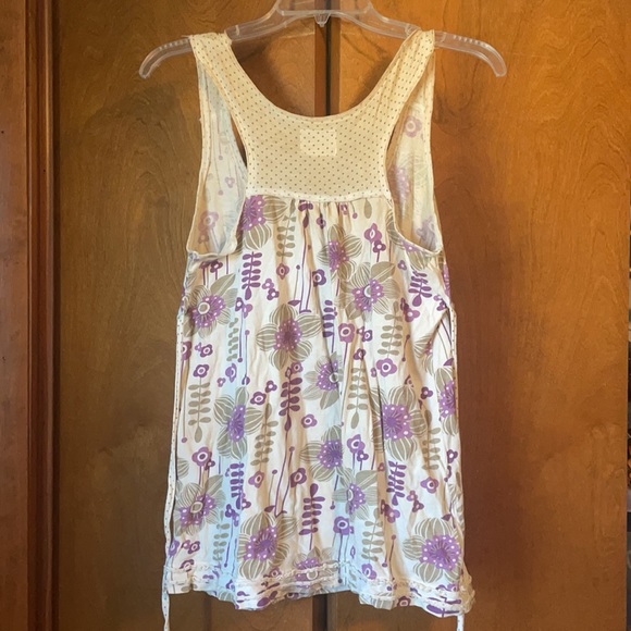 Floral and polka dot tank top - Picture 5 of 5